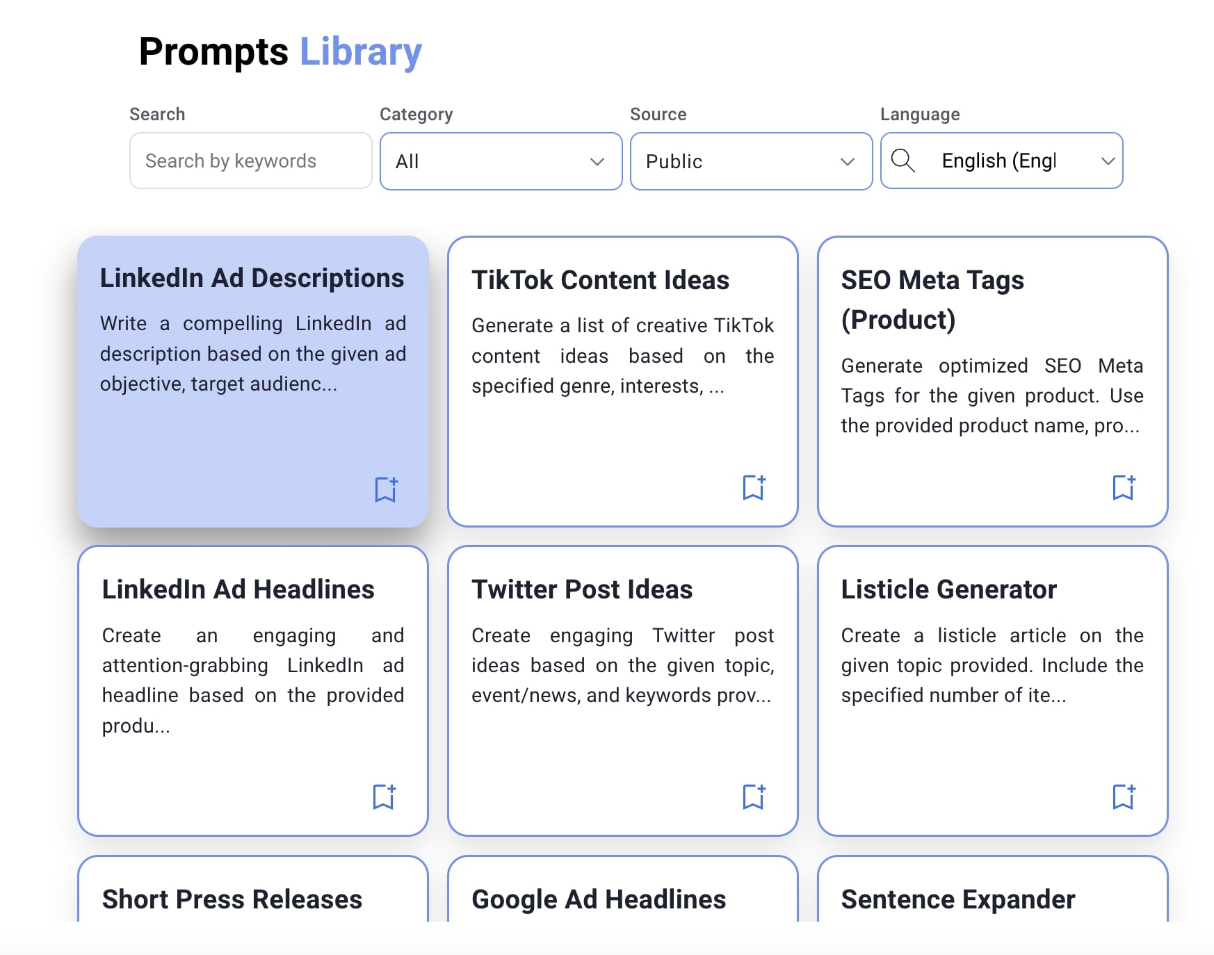 Smodin Prompt Library