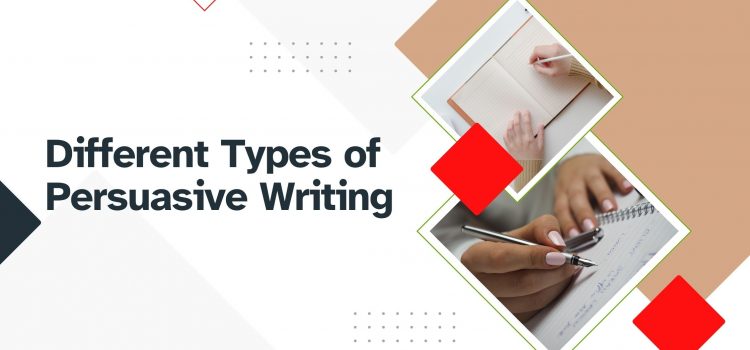 Různé typy přesvědčivého psaní