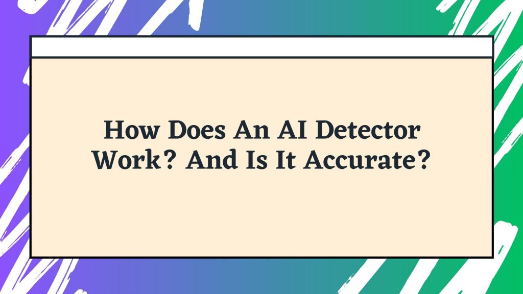 rad AI detektora
