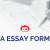 APA Essay Format: An Overview