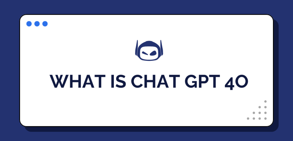 Smodin graphic of "What is Chat GPT 4.0" with a minimalist design of a browser window and Smodin logo on a blue background.