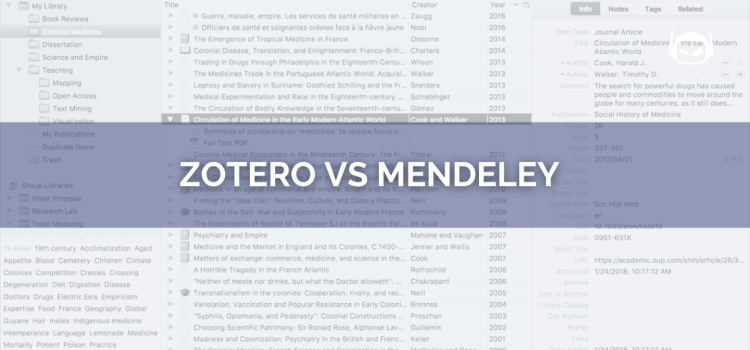 Zotero vs Mendeley: Pick the Top Reference Management Tool