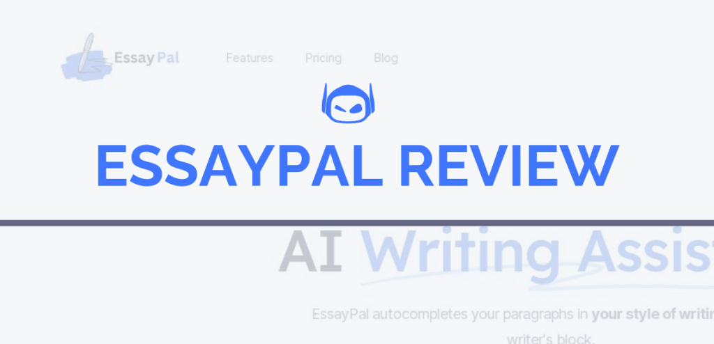 Smodin graphic of "EssayPal Review" with a minimalist design, featuring the EssayPal logo and text elements in a clean layout.