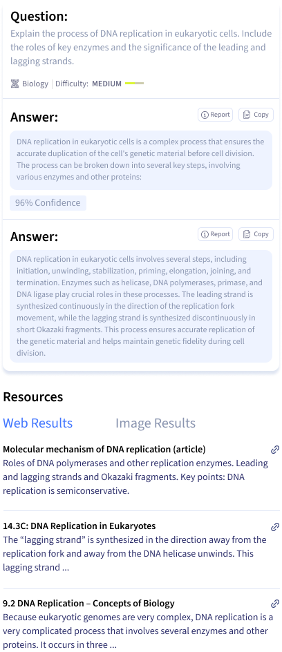 Smodin screenshot of example question and answer from the Smodin AI Accounting Homework Solver tool.